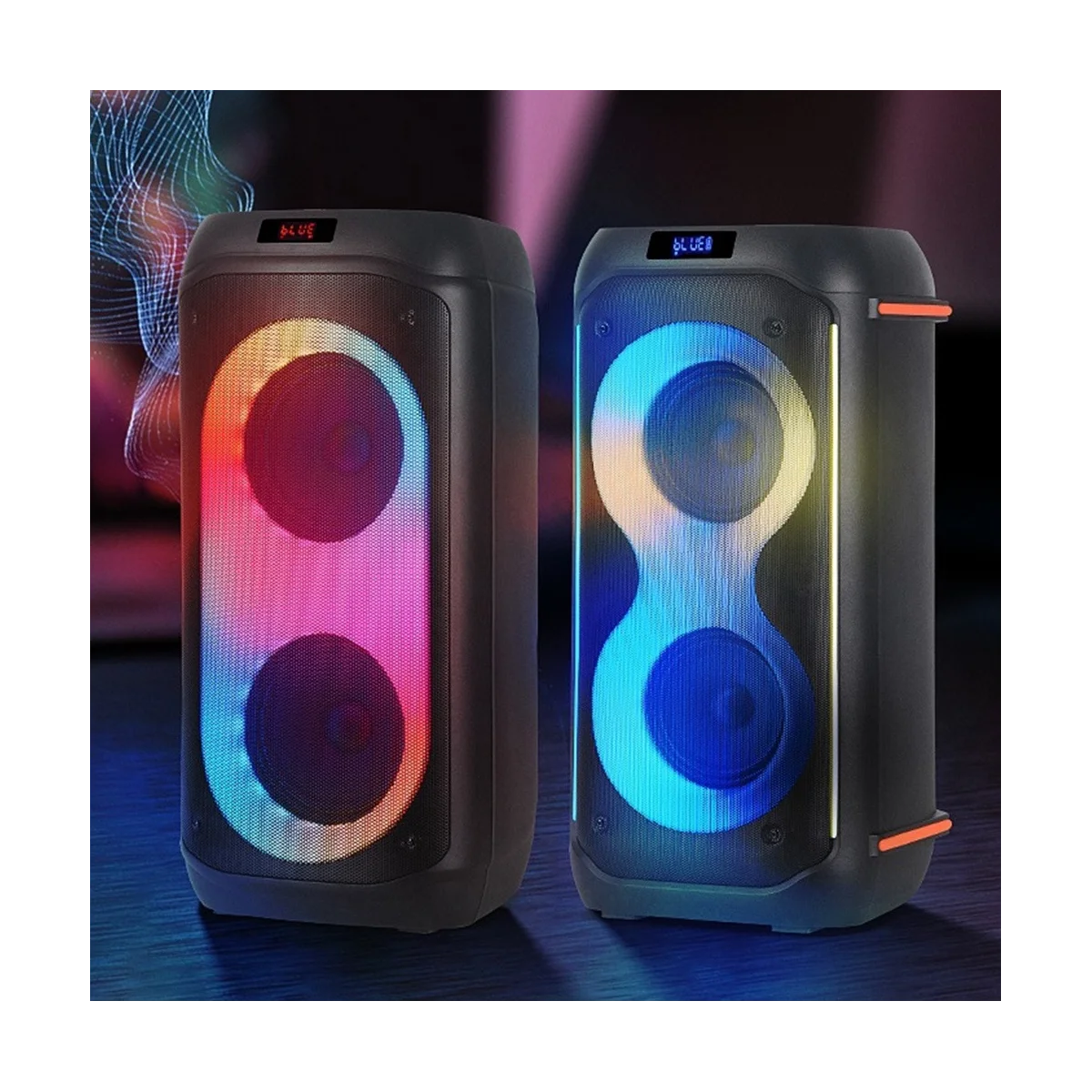 

Mechanical Mini Bluetooth Speaker Home Desktop Ornaments Wireless Octopus Audio Outdoor Subwoofer-Black