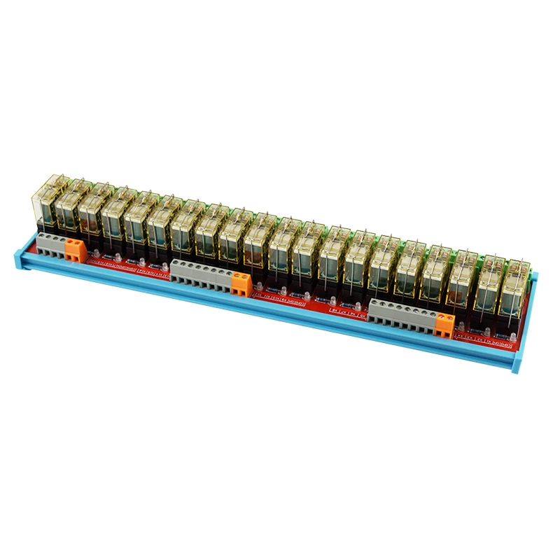 

20 Channels 2NO 2NC Dual Group Relay Module 8A 12V/24V Electromagnetic Relays Relays for Indicator Light