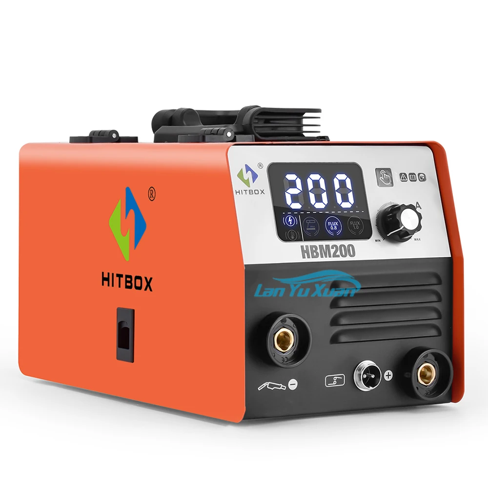 HITBOX gasless MIG welder HBM200 IGBT inverter welding machine