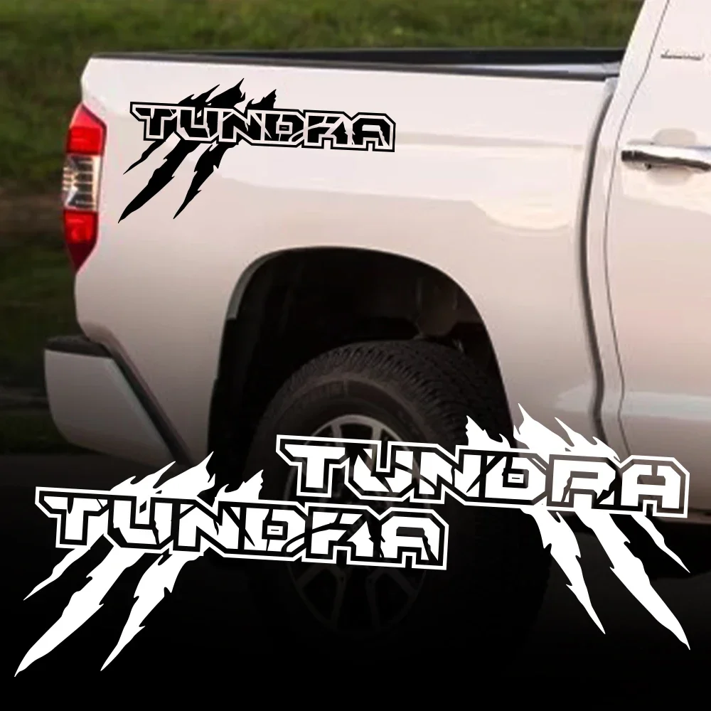 CarBodySideStickerForToyotaTundraTRDPartsPickupTruckBed