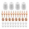 65Pcs PT31 CUT30-50 Plasma Cutter Consumables Air Plasma Welding Cutting Tips For Parkside Rilon Mitech UNT Riland 6