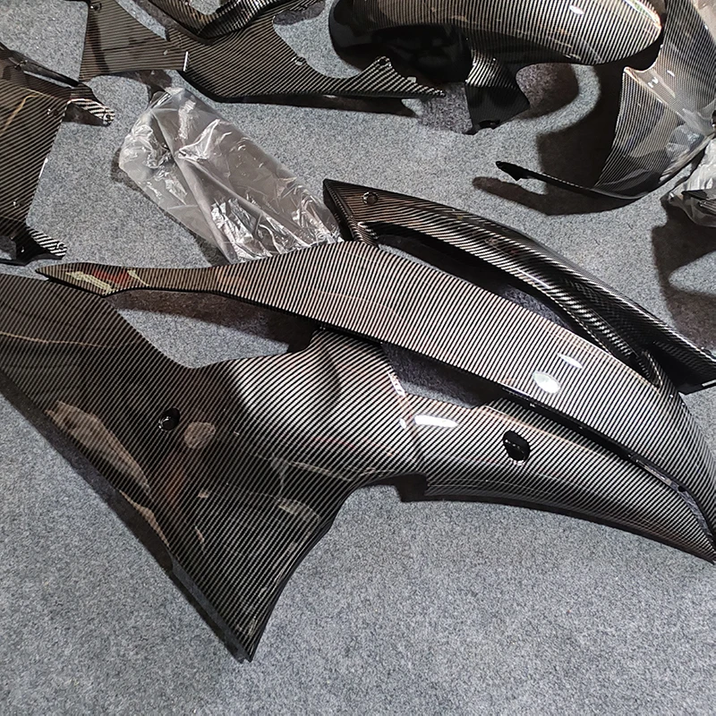For Yamaha YZFR6 2008-2016 Carbon Fibre Gloss Motorcycle Fairing Kit ABS Injection YZF R6 08-16 Bodywork Fairings Full Body Cowl