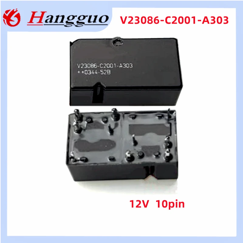 1 Pz Per Tyco V23086-C2001-A303 10Pin Relè Automobilistico V23086 C2001-A303 Dip10 Relè Per Auto Nuovo Originale
