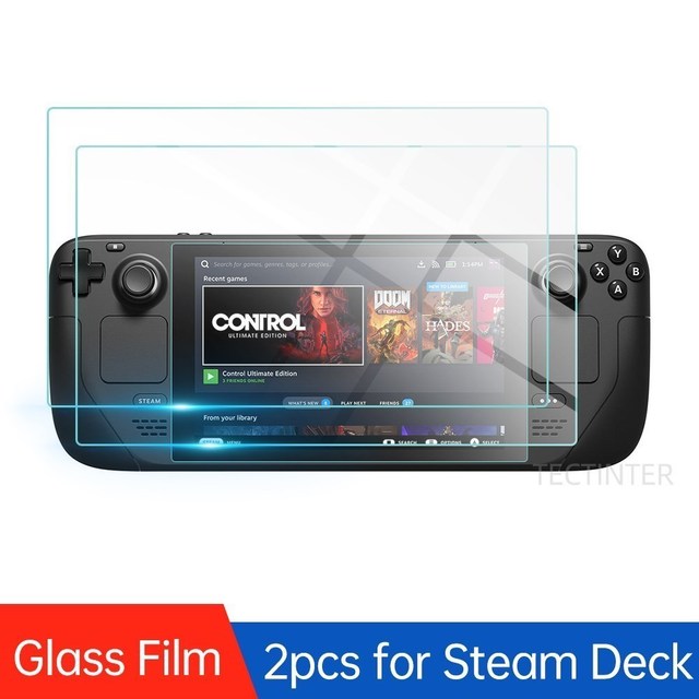 Screen Protector Guard Film for Valve Steam Deck Game Console 9H Premium Tempered Glass for Steam Deck Accessories