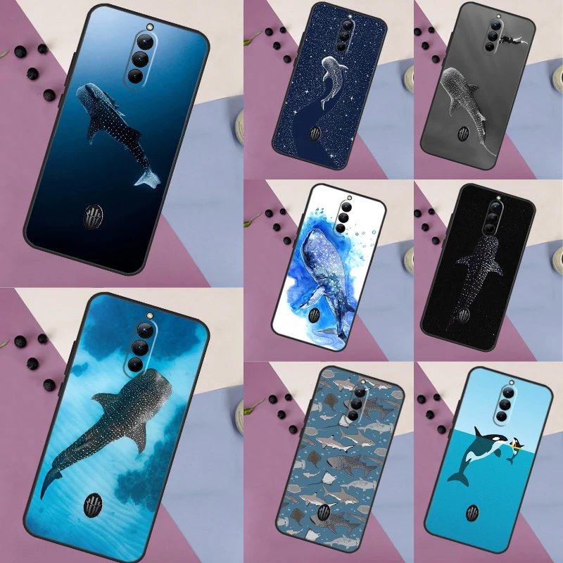 Whale Sharks Fish Per Nubia Red Magic 9 Pro Plus 7 7S 6 6S 6R 5S 5G Custodia Per Red Magic 8S 8 Pro Plus Cover