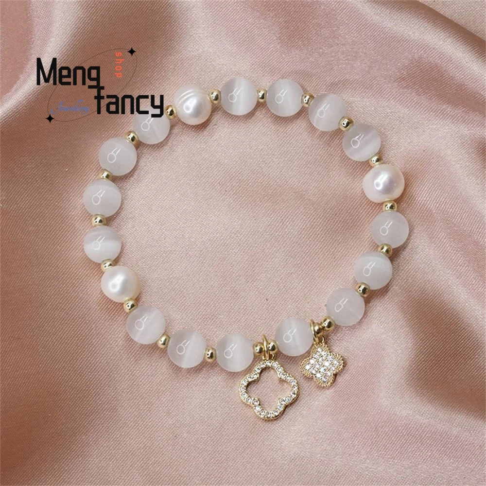 Браслет из натурального камня «кошачий