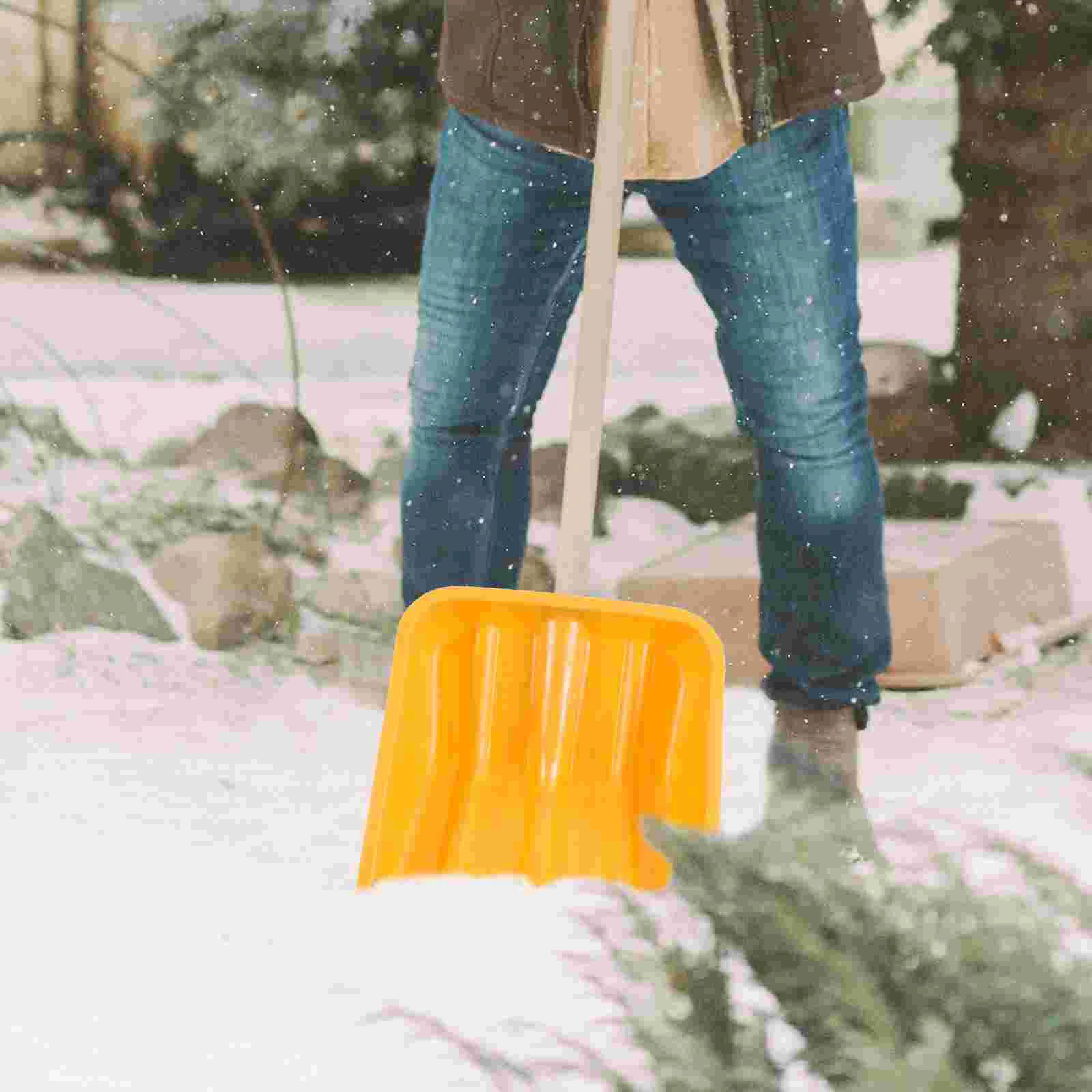 Plastic Shovel Head Replacement Snow Mud Removal Shovel Snow Dustpan Head Ash Scoop Ice Gardening windshield shovel snow shovel