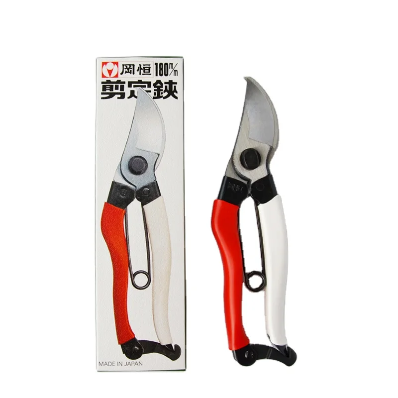 High Quality Unique Long Flower Pruning Shears Multifunctional Garden Scissors Sharp Tip Smooth Edge Carbon Steel Metal Home Use