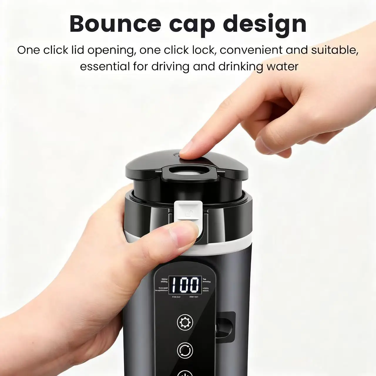 Car Electric Kettle 12V/24V Universal Vehicle-Mounted