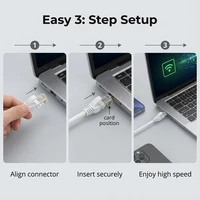 0.5/1/2/3/5/10/15/20/30/50M Cat6 Ethernet Cable RJ45 UTP 1000Mbps Network Cord LAN Wire Internet Lead Cord Router Computer Cable - Image 5