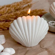 3D Ocean Shell Candle Mould DIY Plaster Craft Mould Home Decor Craft Mould Handmade Candle Making Supplies Handmade Gifts