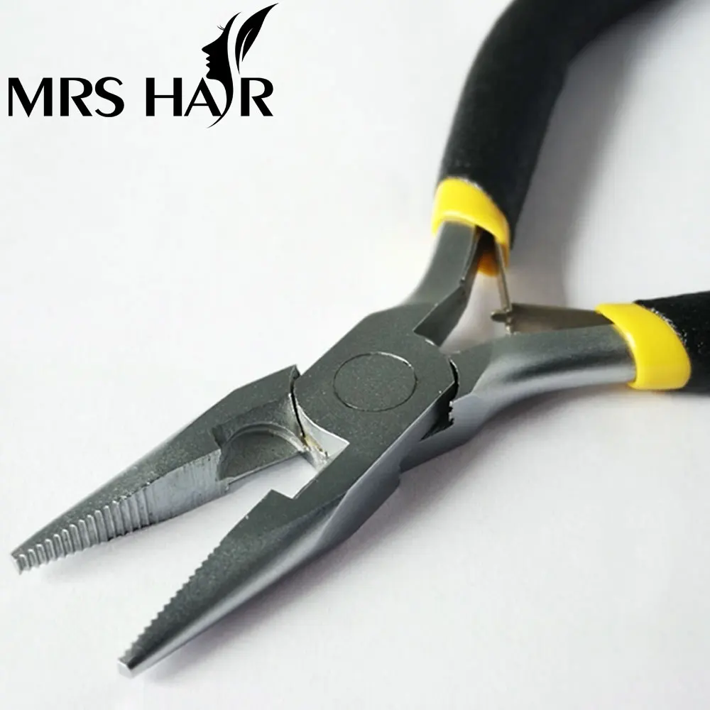 Microlink hair extension Metal Steel Pliers I-tip hair extension micro nano ring rings Hair Plier microlink extensions hair extension pliers