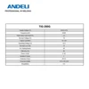 ANDELI Portable TIG Welding Machine 220V TIG/MMA 2 in 1 Inverter TIG Welder Home Tools 6