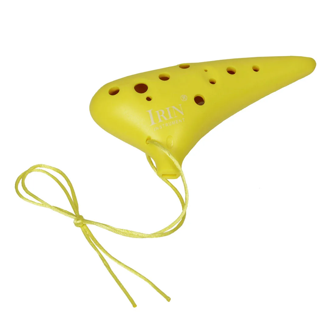 IRIN 12 Hole Pottery Flute ABS Plastic Ocarina Musical Instrument With Carrying Bag Accessories For Music Lover and Beginner