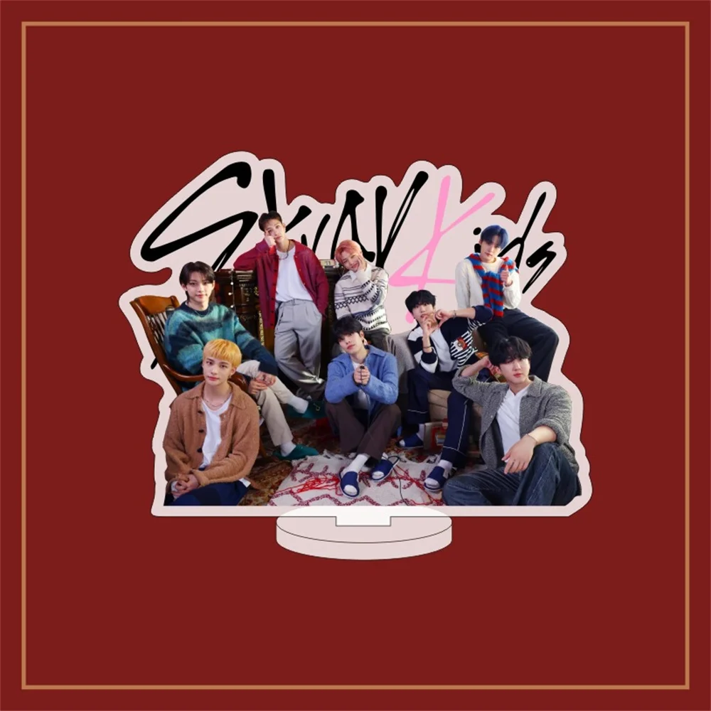 

Детские альбомы KPOP StrayKids, Группа фотографий, подставка, фигурка Феликс хюньцзинь ли, знакомый Хань, стоячий знак, украшения для стола, поклонники, подарок