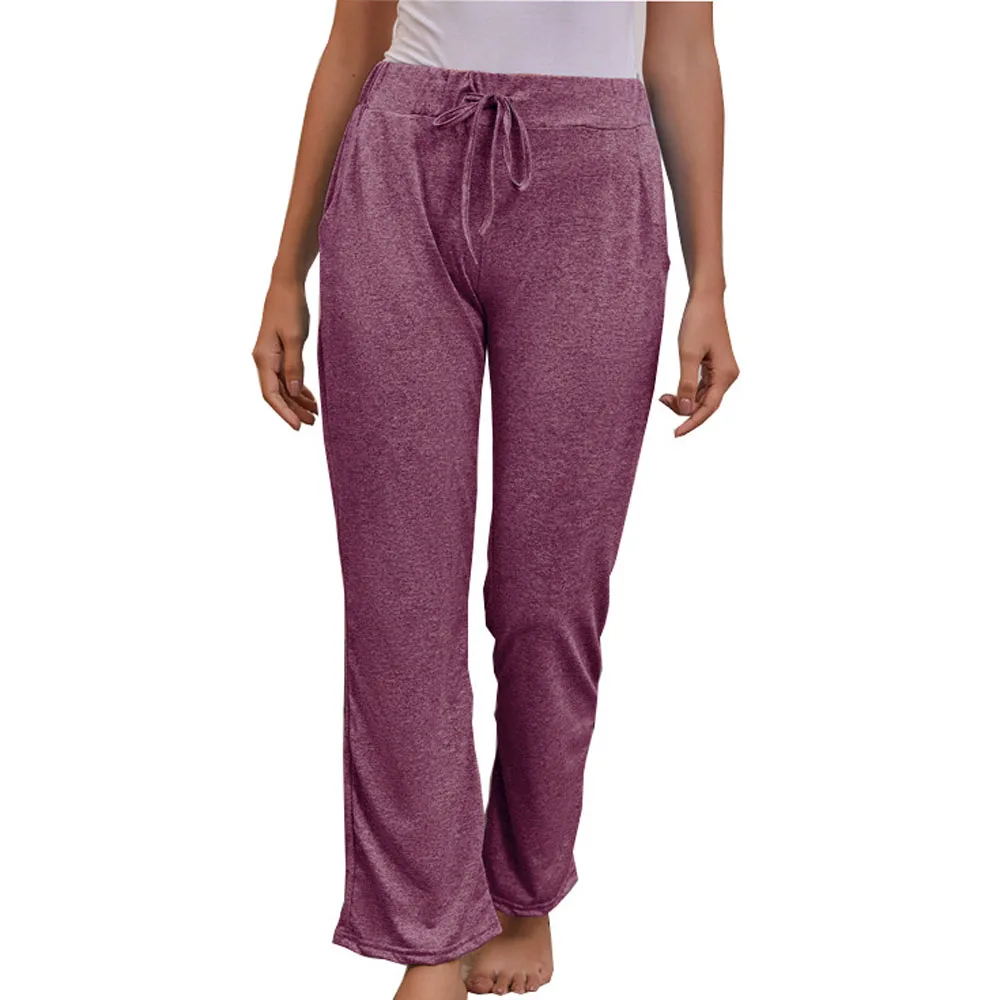 Women Breathable Yoga Pants Summer Wide Leg