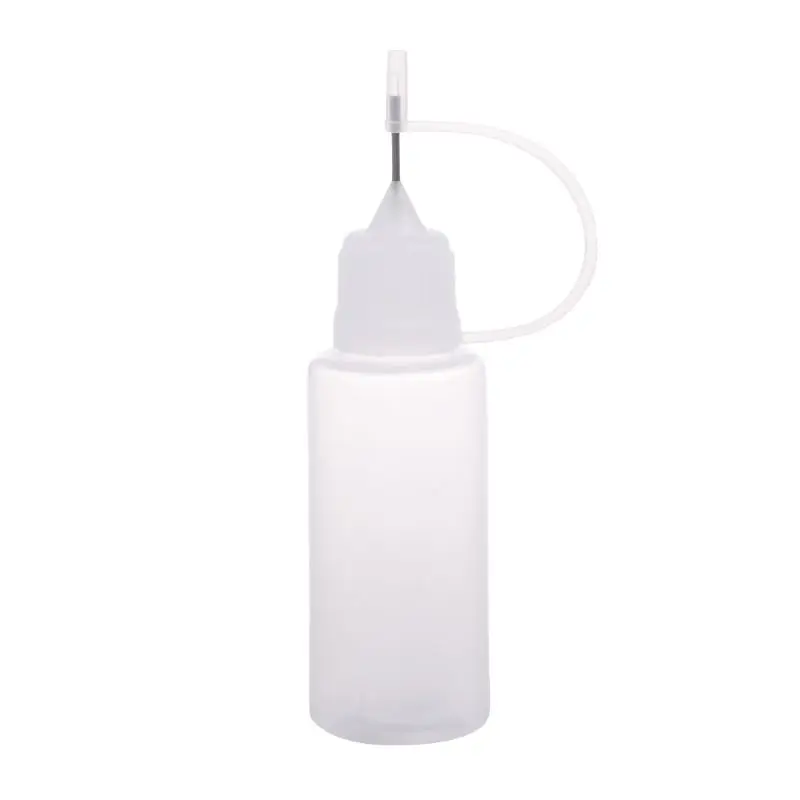 Precision Tip Applicator Bottle Translucent Glue Bottle for Alcohol Ink Craft