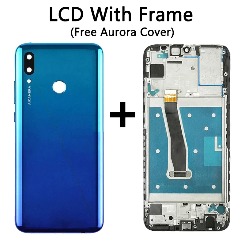 Écran LCD Complet Avec Châssis Pour Huawei P Smart 2019 (POT-LX1), Noir, Neuf