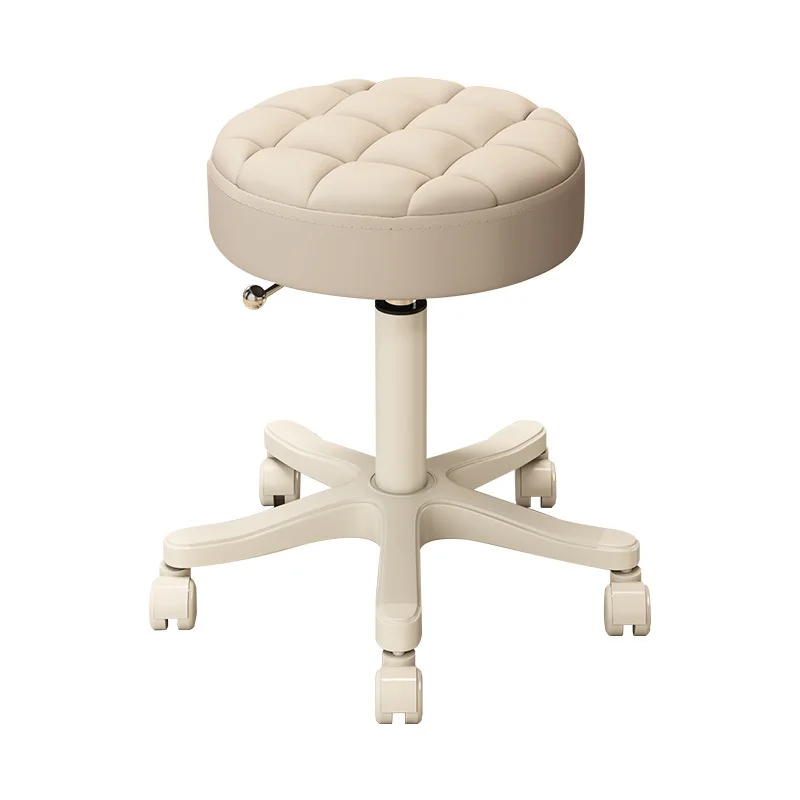 Beauty Salon Special Stool Rotary Lifting Back Chair Pulley