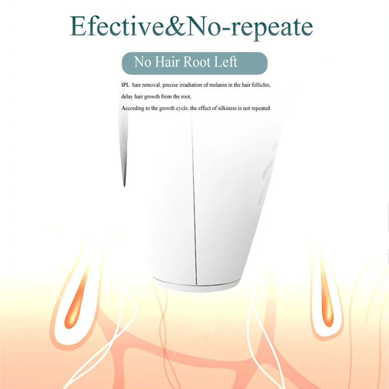 New Trends 2026 Ice Cooling Removal Device For Home Use Mini Hair Remover System Portable Laser IPL Epilator_voghion.com