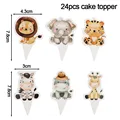 24pcs cake topper
