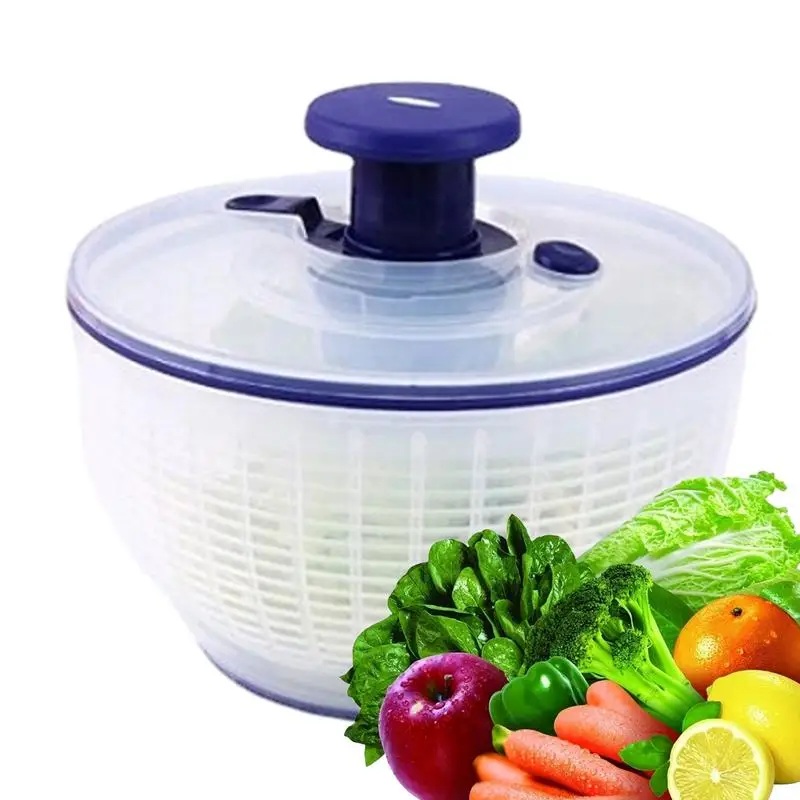Fruit Cleaner Spinner Fruit Spinner Cleaner Washer Dryer Portable Press Type Salad Spinner Fruit And Vegetable Scrubber For
