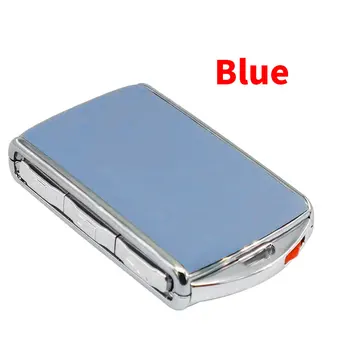 Custodia per chiave auto in pelle per Volvo - Custodia per chiave auto in pelle XNRKEY Shell per Volvo Xc90 2016 V90 2017 S60