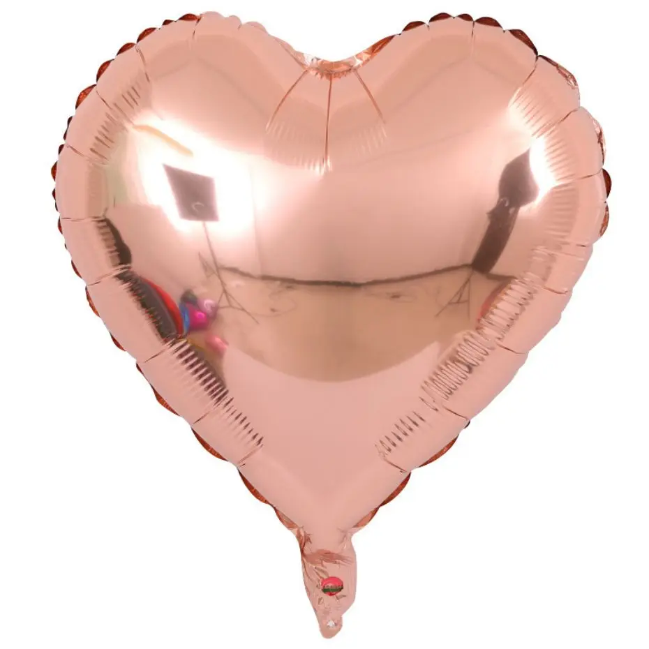 Description Picture 4 of item18 inch Heart Love Aluminum Foil Balloon Baby Shower Child Birthday Party Wedding Decor Supplies Air Balloons Globos
