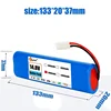 14.8V 12800mAh Battery Pack for Qihoo 360 S6 Robotic Vacuum Cleaner Spare Parts Accessories Replacement Batteries. 2