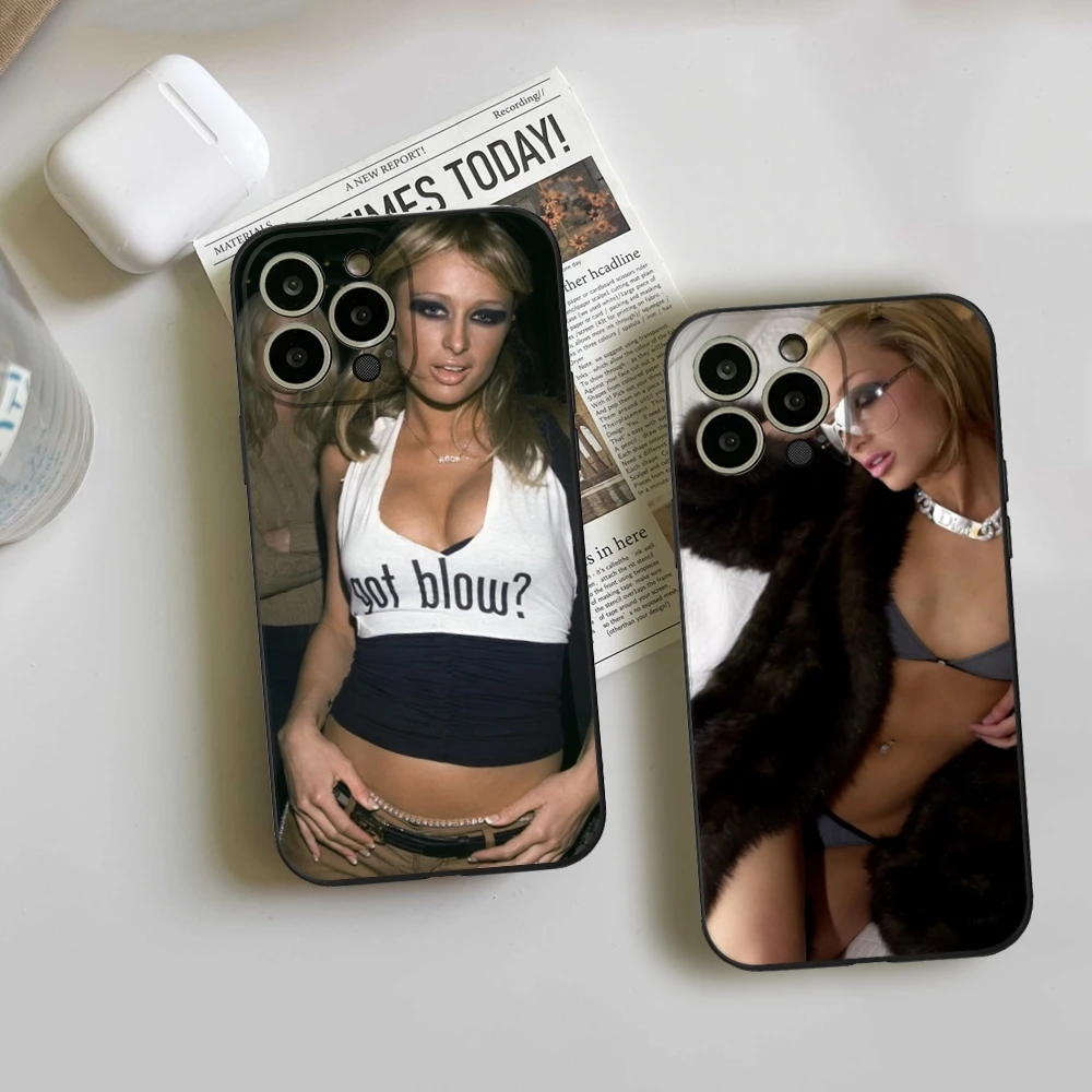 Paris Hilton Glam Black Soft Phone Case