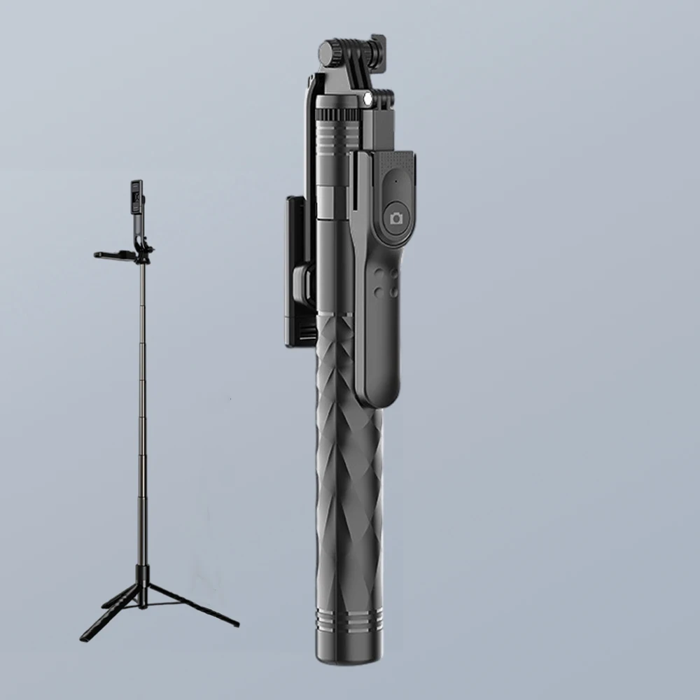 Selfie Stick Treppiede Estensibile Per Selfie Stick Con Telecomando Wireless E Supporto Per Telefono Supporto Per Treppiede Portatile Per Selfie Stick