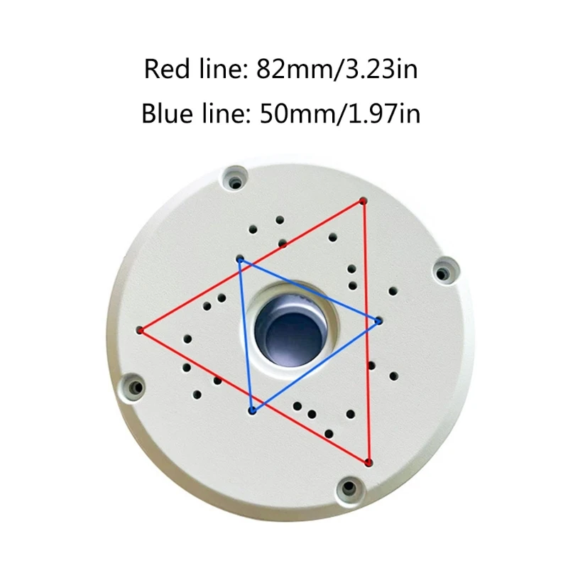 User friendly Plastic Waterproof Box Waterproof Junction Box for Security Camera Support CCTV Equipment Mount Fixation security camera box