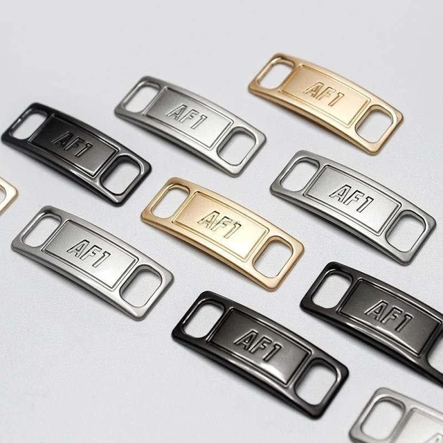 silver air force 1 tag