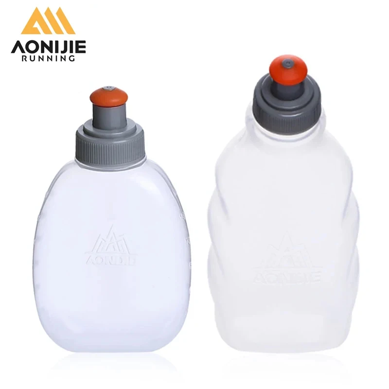

AONIJIE 170ml 250ml Water Bottle Flask Storage Container BPA Free For Running Hydration Belt Backpack Waist Bag Vest Camping