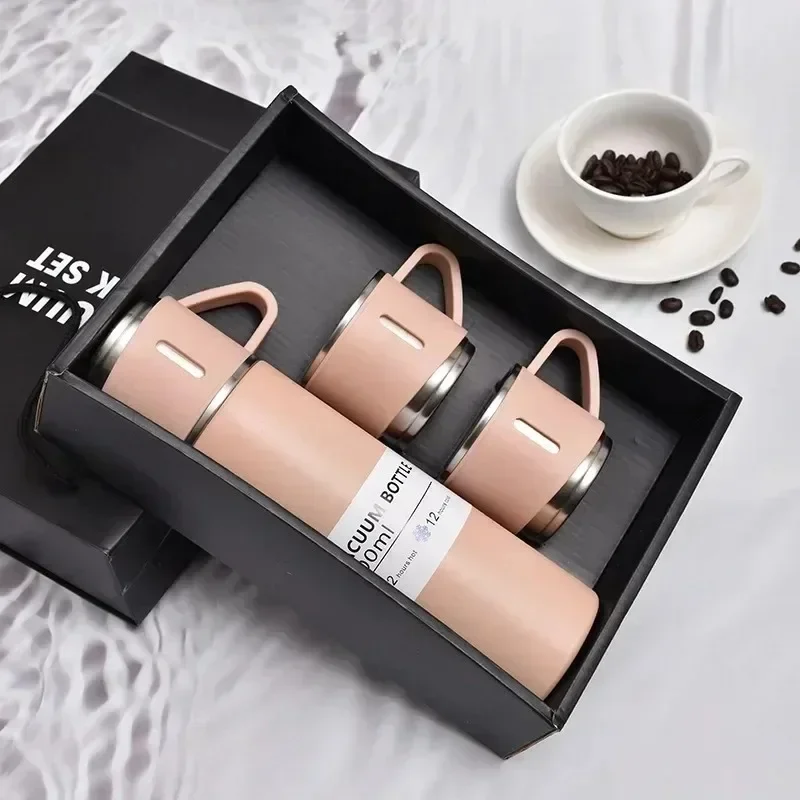 500ML Stainless Steel Thermos Set 6