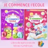 French Copybook For Calligraphy letter Books For Kids Word Children Handwriting Children writing Learning  French Practice Book 3