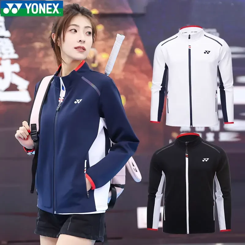 New orginal Yonex YY Badminton Men and Women Coat Sportswear YOBC3121