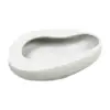 Portable Bedpan Heavy Duty Reusable Lightweight Durable Thicken Plastic Stable Bed Pan for Bedridden Patient Elderly Women Men 3