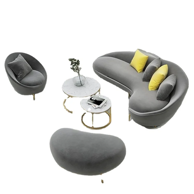 

Модный Компактный Мягкий розовый диван с откидывающейся спинкой в скандинавском стиле для гостиной