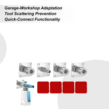 Pressure Washer Wand Holder High-Pressure Foam Cannon Rack Quick Connect Pressure Washer Bracket For Home Garden Outdoors