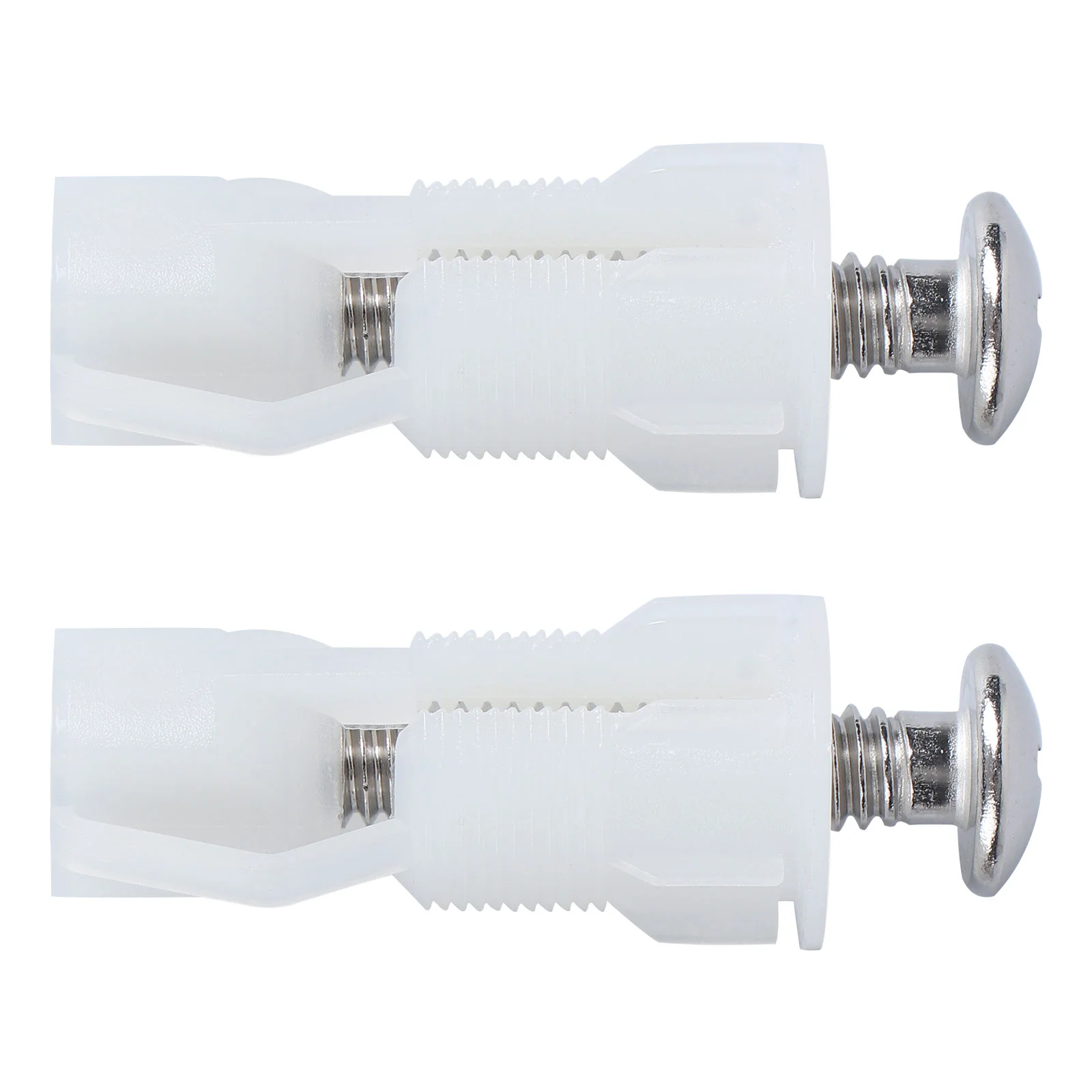 

2 Pcs Toilet Seat Screw for Lid Tool Fixing Screws 304 Stainless Steel Cover Parts Rubber Tops Nut