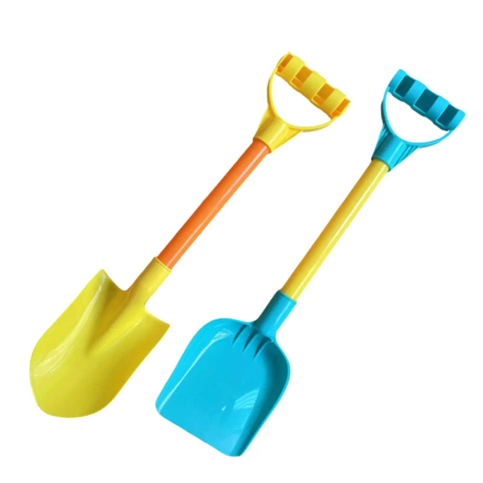 2x Beach Spades Sand Shovels Toys for Digging Sand Snow Children Toddlers 2