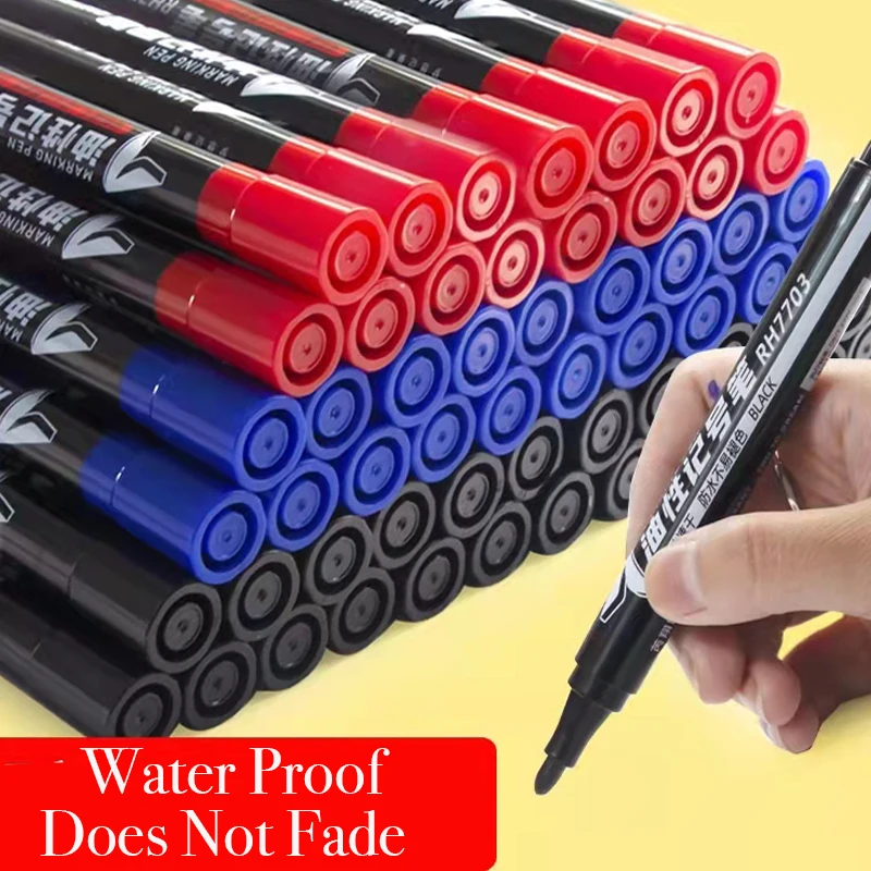 

3/1pcs Waterproof Marker Pen Permanent Paint Tread Environmental Car Tire Painting Graffti Shoe Signature Wood Rubber