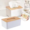 Portable Tissue Box Holder With Lid Removable Tissue Box Mini Tissue Storage Tube Holder Storage Box Desktop Napkin Organizer 1