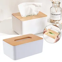Portable Tissue Box Holder With Lid Removable Tissue Box Mini Tissue Storage Tube Holder Storage Box Desktop Napkin Organizer 1