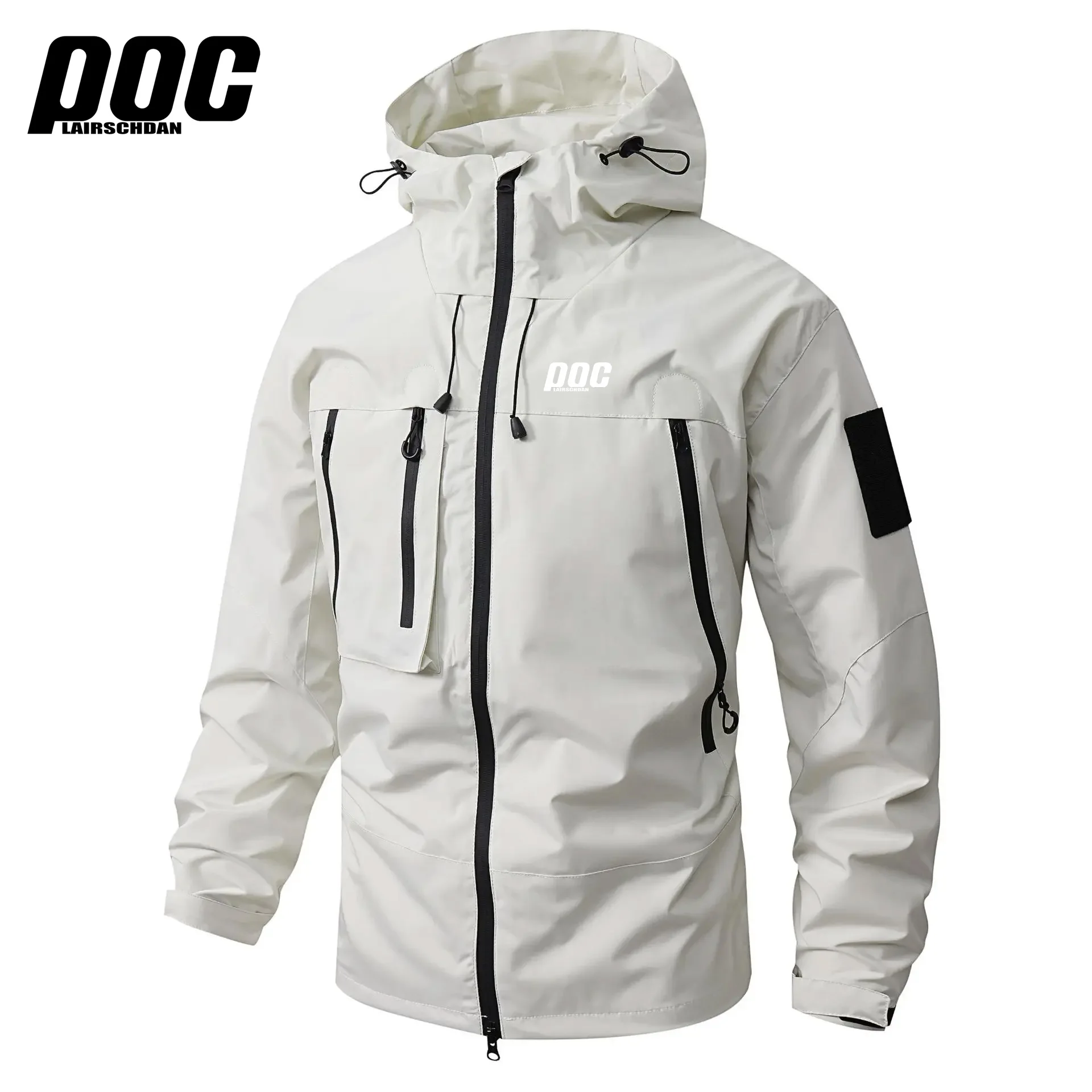 LAIRSCHDAN POC Winter Cycling Shirt Men's Thermal Fleece Long Sleeve Mountain Bike Riding Apparel Ropa Ciclismo Bike Jacket