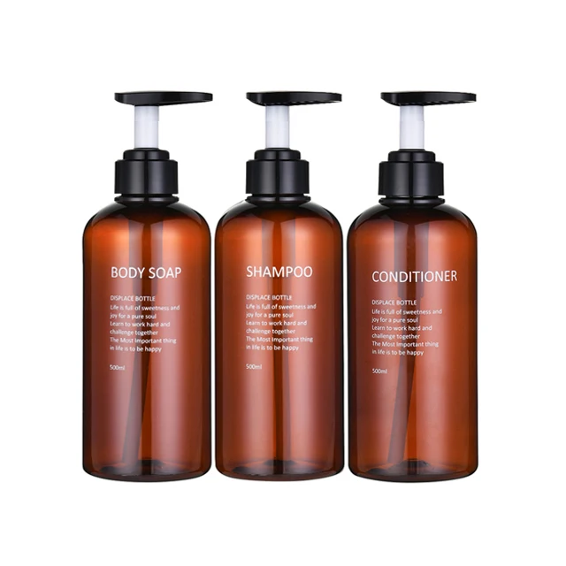 3PCS/SET dispensador jabon y shampoo dispensador de jabon dispensador de  shampoo botes gel y champu rellenable - AliExpress