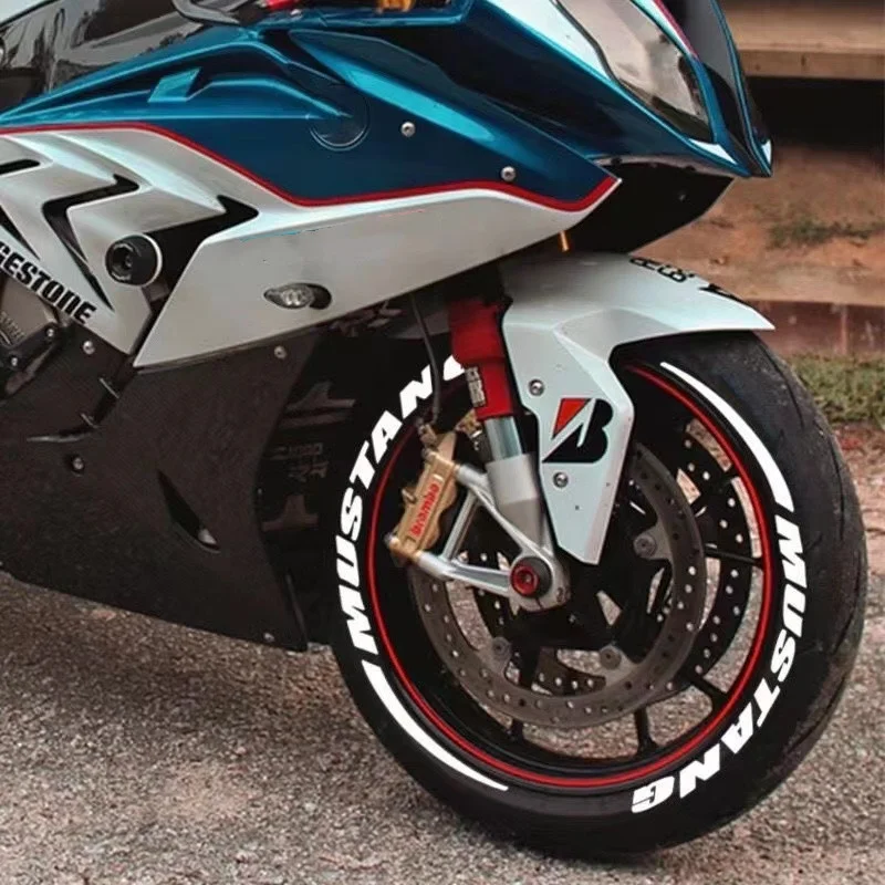 Car Stickers Motorcycle 3D Stereo Tire Letter Stickers Rubber Waterproof Wheels Label Decals DIY Styling Personalized Custom