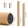 Cat Scratching Post Replacement Natural Sisal Spare Extension Scratch Post for Cats Tree Pole Parts Hemp Rope Scratcher Climbing 2