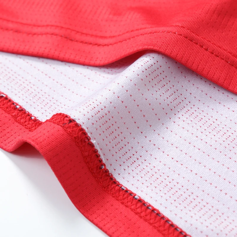 Men Tennis Shirts Breathable Badminton T-shirts Quick Dry Team Sports Short Sleeve V- Collar Training Shirts Ping Pong Jerseys